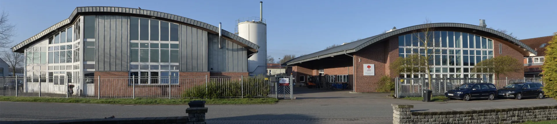 Reincke Naturfarben factory exterior, Horneburg, Niedersachsen