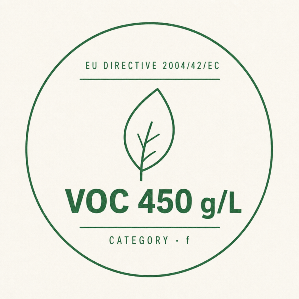 EU VOC compliance — 2004/42/EC