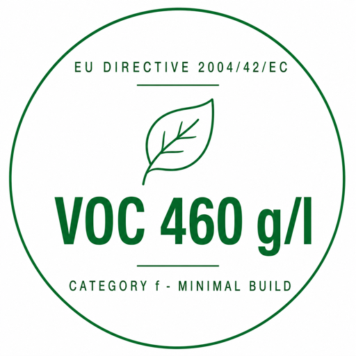 VOC 460 g/l — EU Directive 2004/42/EC