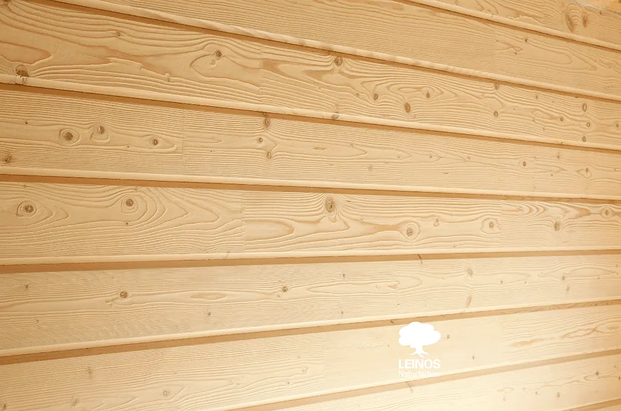 Interior Pine Wall Paneling with Natural Oil